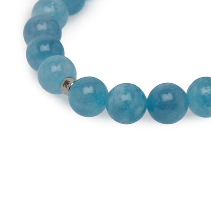 Bracelet "Energie" en Aigue-Marine - Karma Yoga Shop